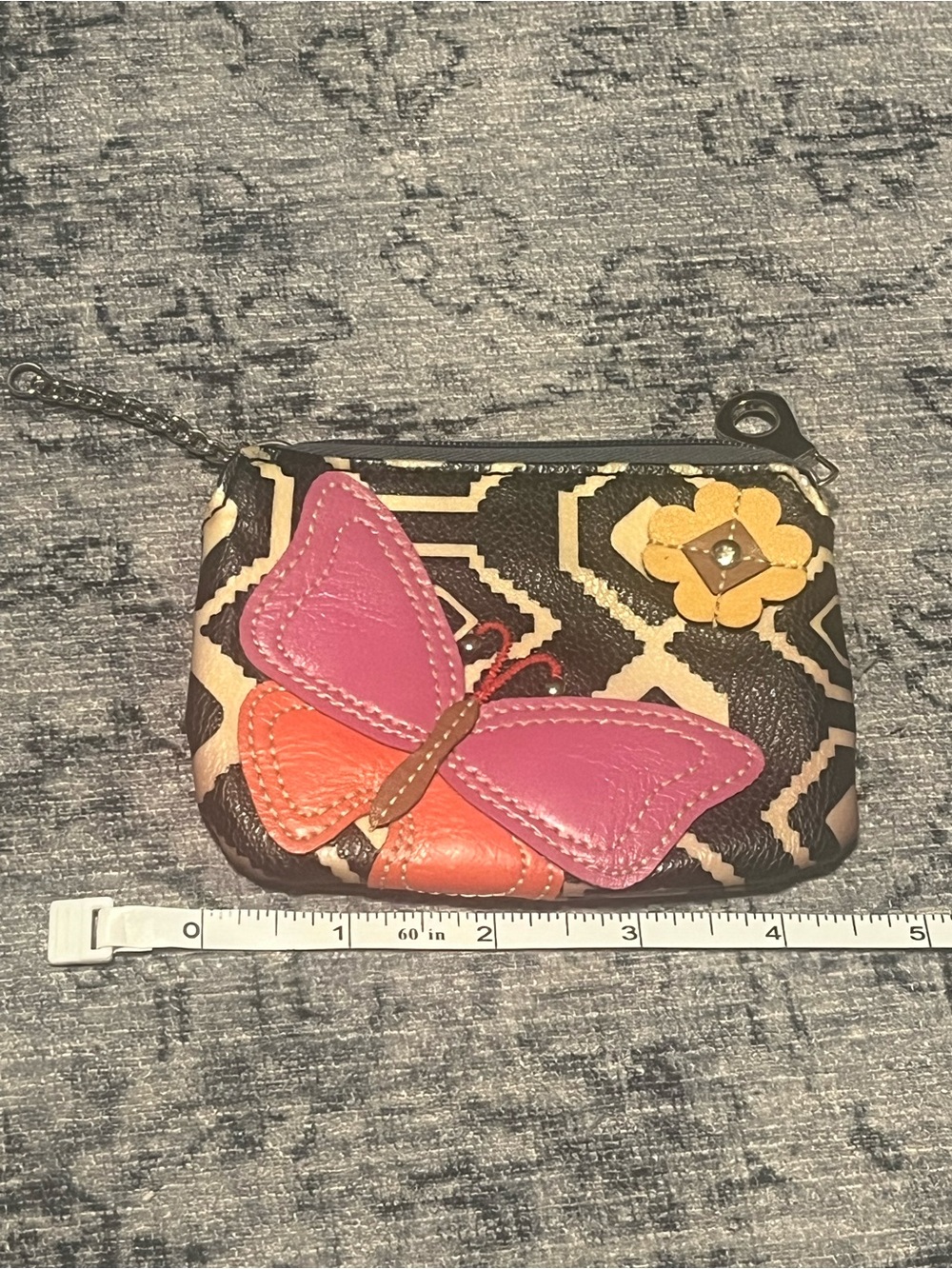 Kim Rogers small butterfly wallet